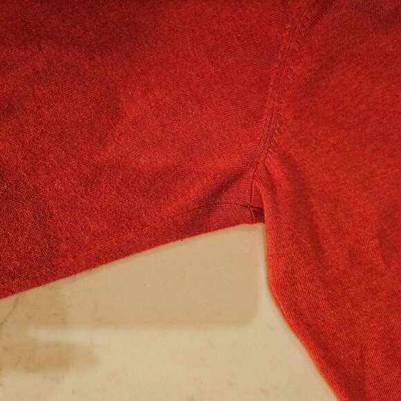 Peter Millar Men's XXL Crew neck Crown Soft Sweater Red Lightweight Cotton Silk - Picture 9 of 9